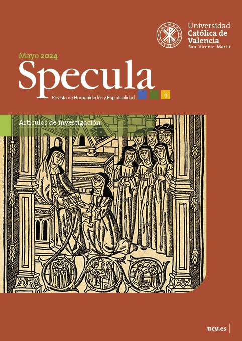 La revista Specula de humanidades y espiritualidad lanza un nuevo número