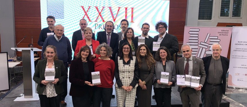 Entregados en Huelva los XXVII Premios Nacionales de Edición Universitaria