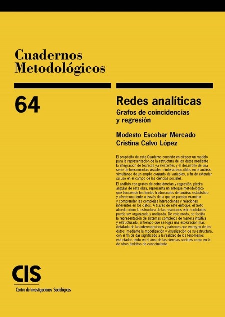 Novedad editorial: Redes Analíticas. Grafos de coincidencia y regresión