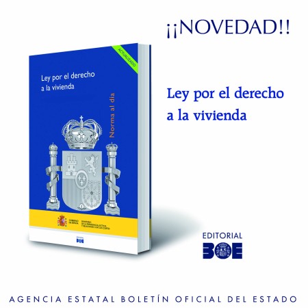 Editorial BOE. Ley por el derecho a la vivienda