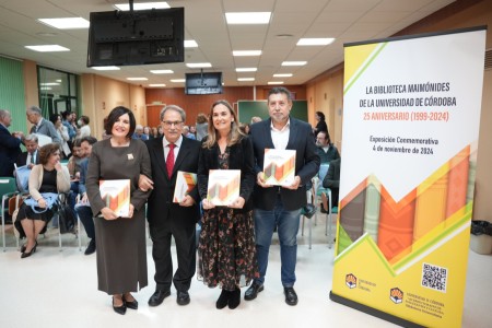 La Biblioteca Maimónides celebra su XXV aniversario con un libro conmemorativo y una exposición sobre su trayectoria