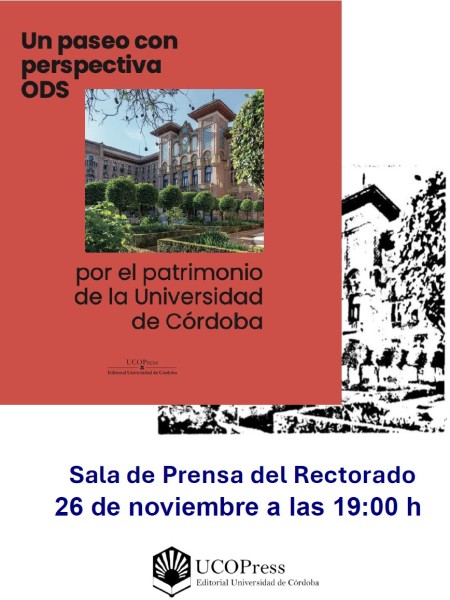 UCOPress presenta la guía "Un paseo con perspectiva ODS por el patrimonio de la Universidad de Córdoba"