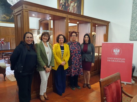 Encuentro de las principales asociaciones de editoriales universitarias de América Latina y el Caribe con la rectora Pilar Aranda