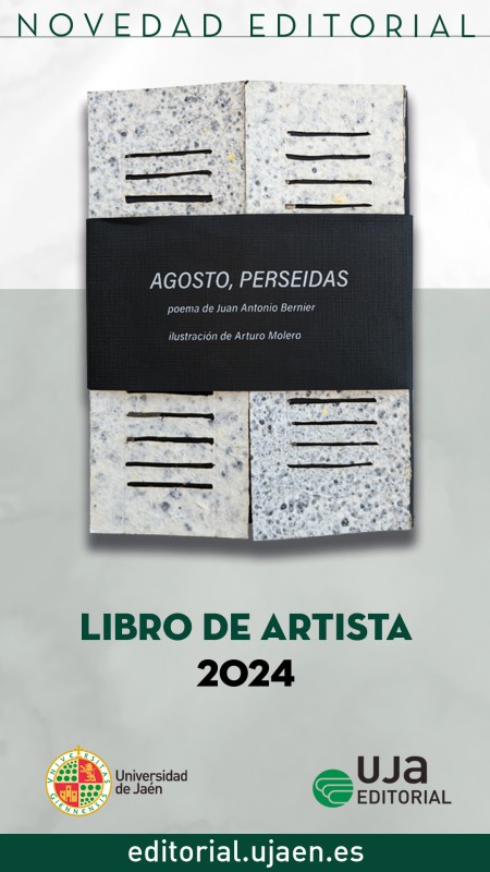 Novedad UJA Editorial "Agosto, perseidas. Libro de Artista"