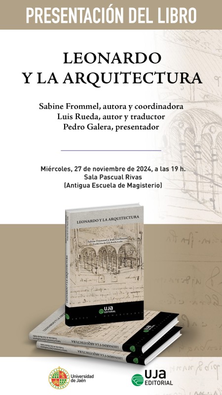 Presentación del libro "Leonardo y la arquitectura"