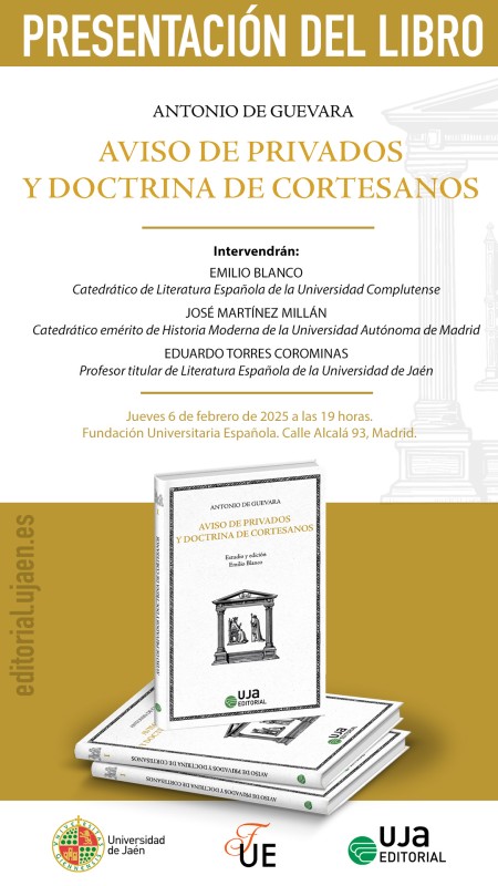 Presentación del libro "Aviso de privados y doctrina de cortesanos"