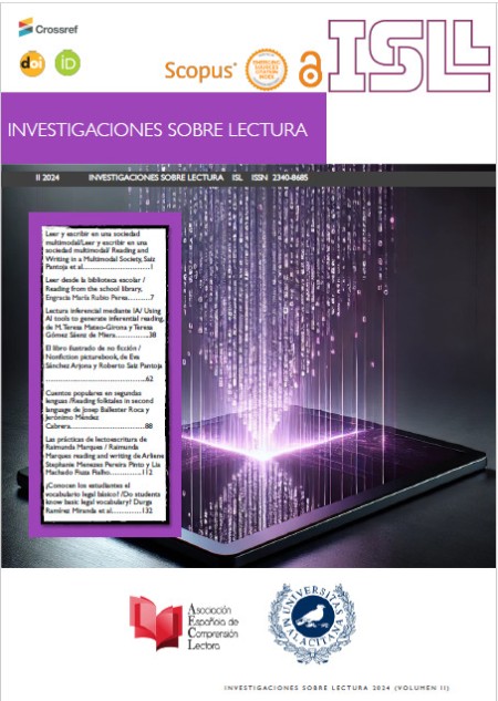 Publicado el segundo número del volumen 19 de la revista Investigaciones sobre Lectura