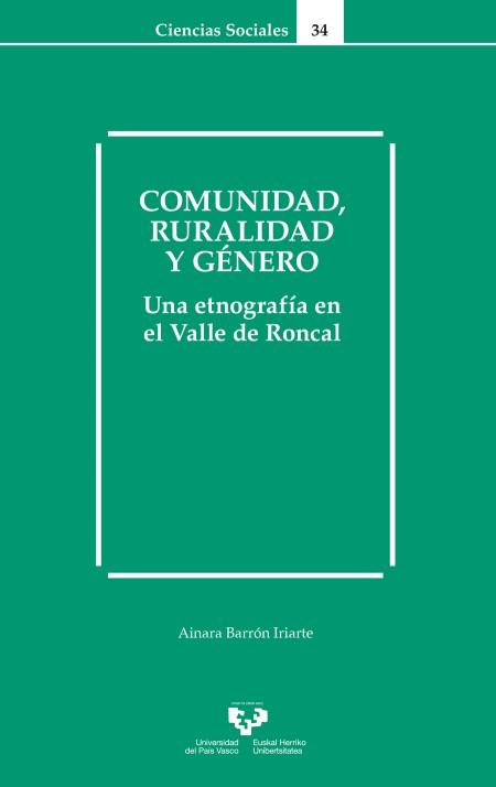 Comunidad, ruralidad y género. Una etnografía en el Valle de Roncal