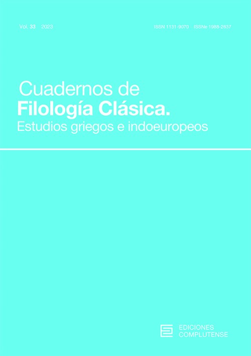 Cuadernos de Filología Clásica. Estudios griegos e indoeuropeos