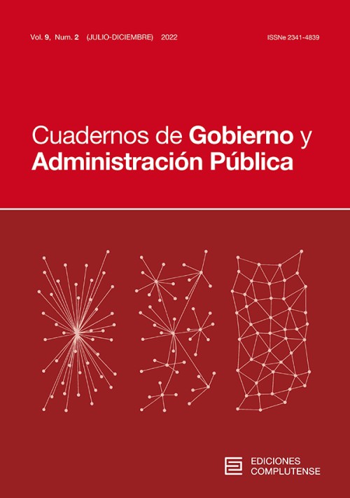 Cuadernos de Gobierno y Administración Pública