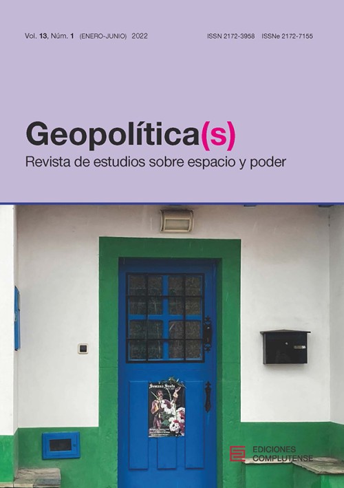 Geopolítica(s). Revista de estudios sobre espacio y poder