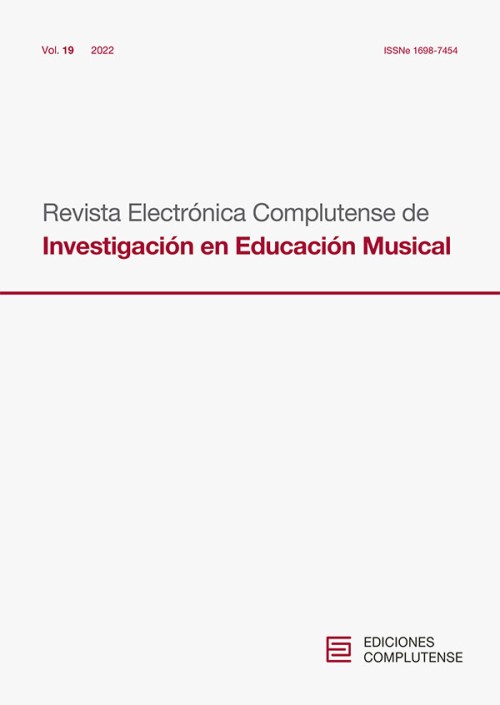 Revista Electrónica Complutense de Investigación en Educación Musical - RECIEM