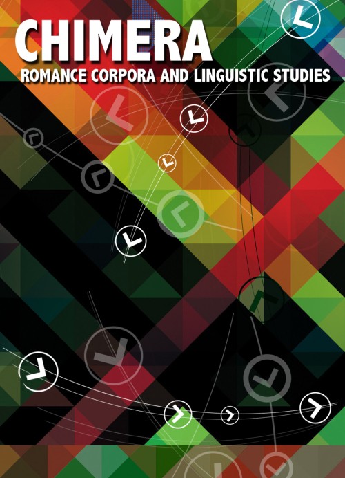 CHIMERA: Revista de Corpus de Lenguas Romances y Estudios Lingüísticos