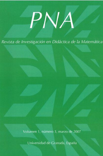 PNA Revista de Investigación en Didáctica de la Matemática