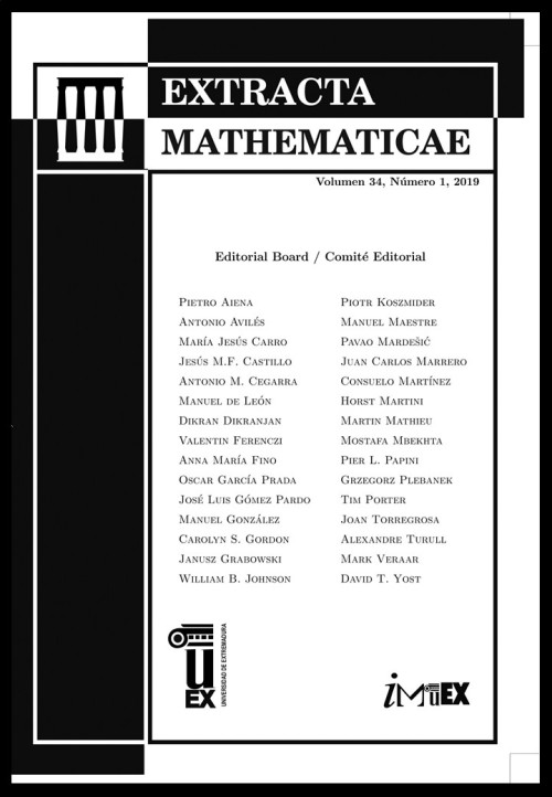Extracta Mathematicae (EM) 