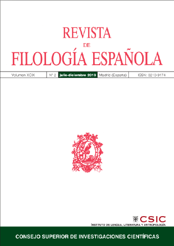 Revista de Filología Española