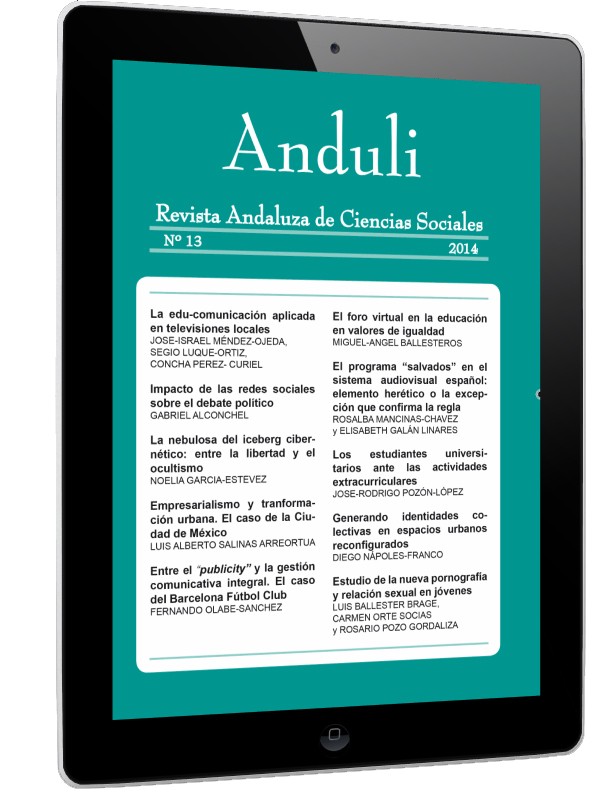 ANDULI, Revista Andaluza de Ciencias Sociales