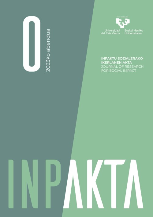 Inpakta. Inpaktu Sozialerako Ikerlanen Akta - Journal of Research for Social Impact